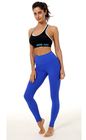 OEM Workout Pants For Women Power Flex Yoga Capris Pants 2XL SGS Certificate