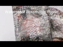 80GSM Water Repellent Fabric Moisture Wicking Satin 150CM